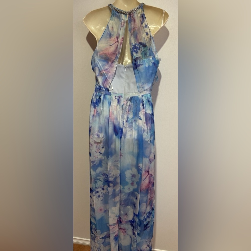 Ever New (Au) / Forever New (US) Gorgeous Floral Silk Watercolor Maxi Dress - Picture 9 of 13